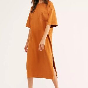 Free People Beach Camilla Shirt Dress Women Size S